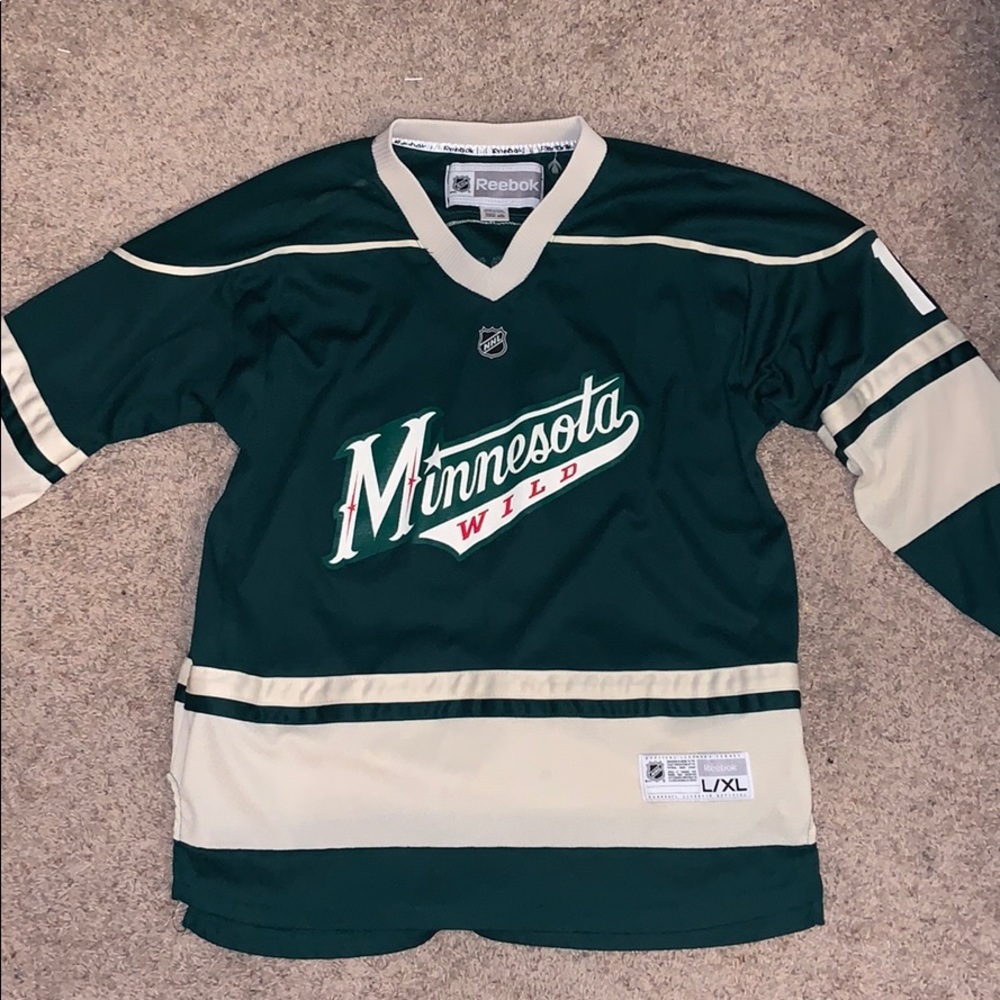 Minnesota wild Reebok jersey